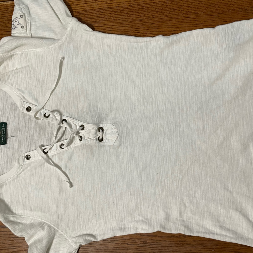 White Ralph Lauren shirt